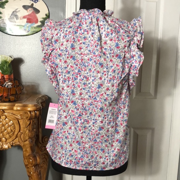 BB Dakota by Steve Madden Floral Ditsy Top Size Small NWT - Picture 3 of 7